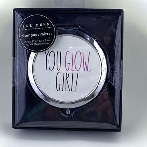 Rae Dunn You Glow Girl Compact Mirror